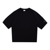 C.P. Company T-Shirt Girocollo tinta unita Nero per Bambino CUM00R NERO C.P. COMPANY 