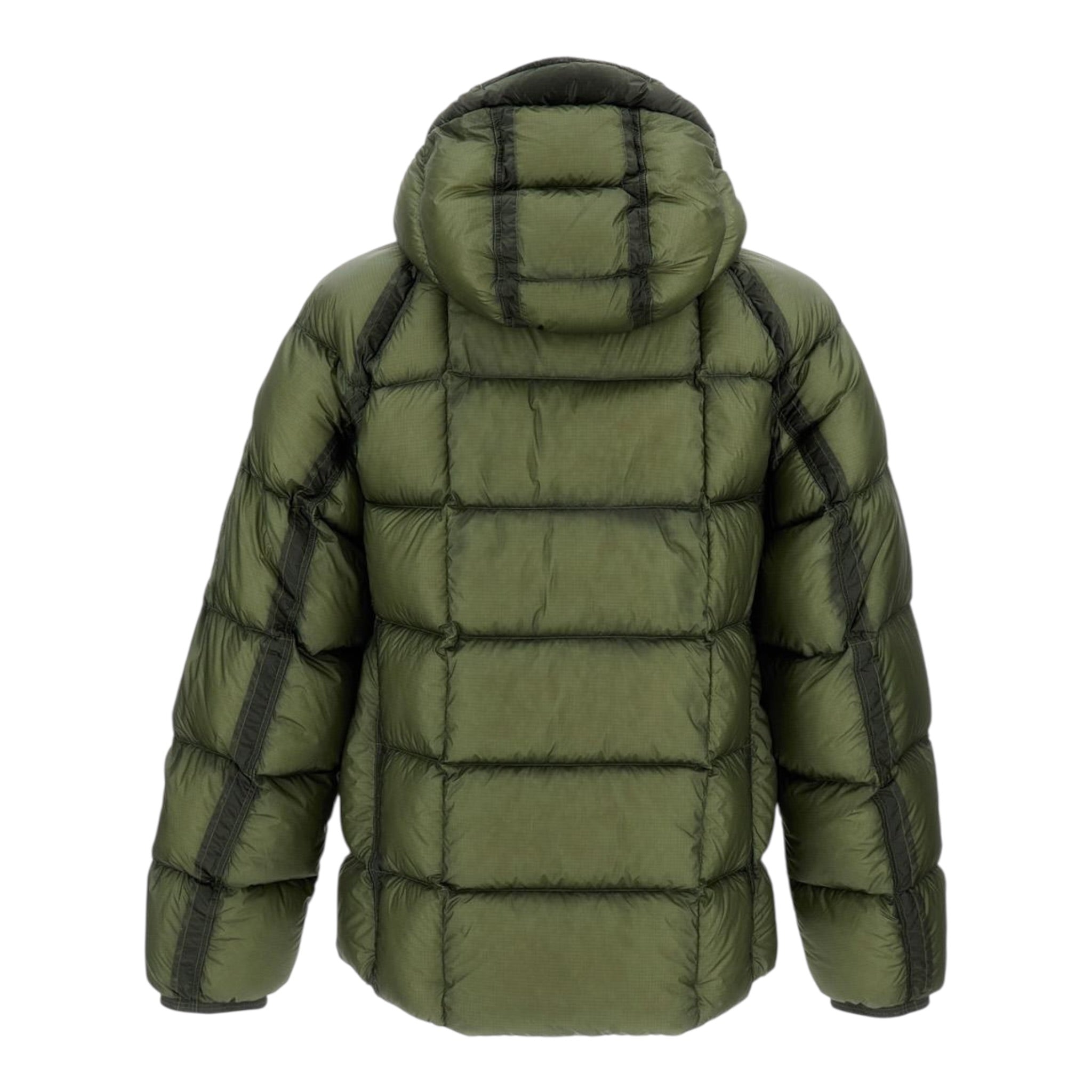 C.P. Company Giubbino tinta unita con Cappuccio Verde per Bambino CUS01F VERDE C.P. COMPANY 