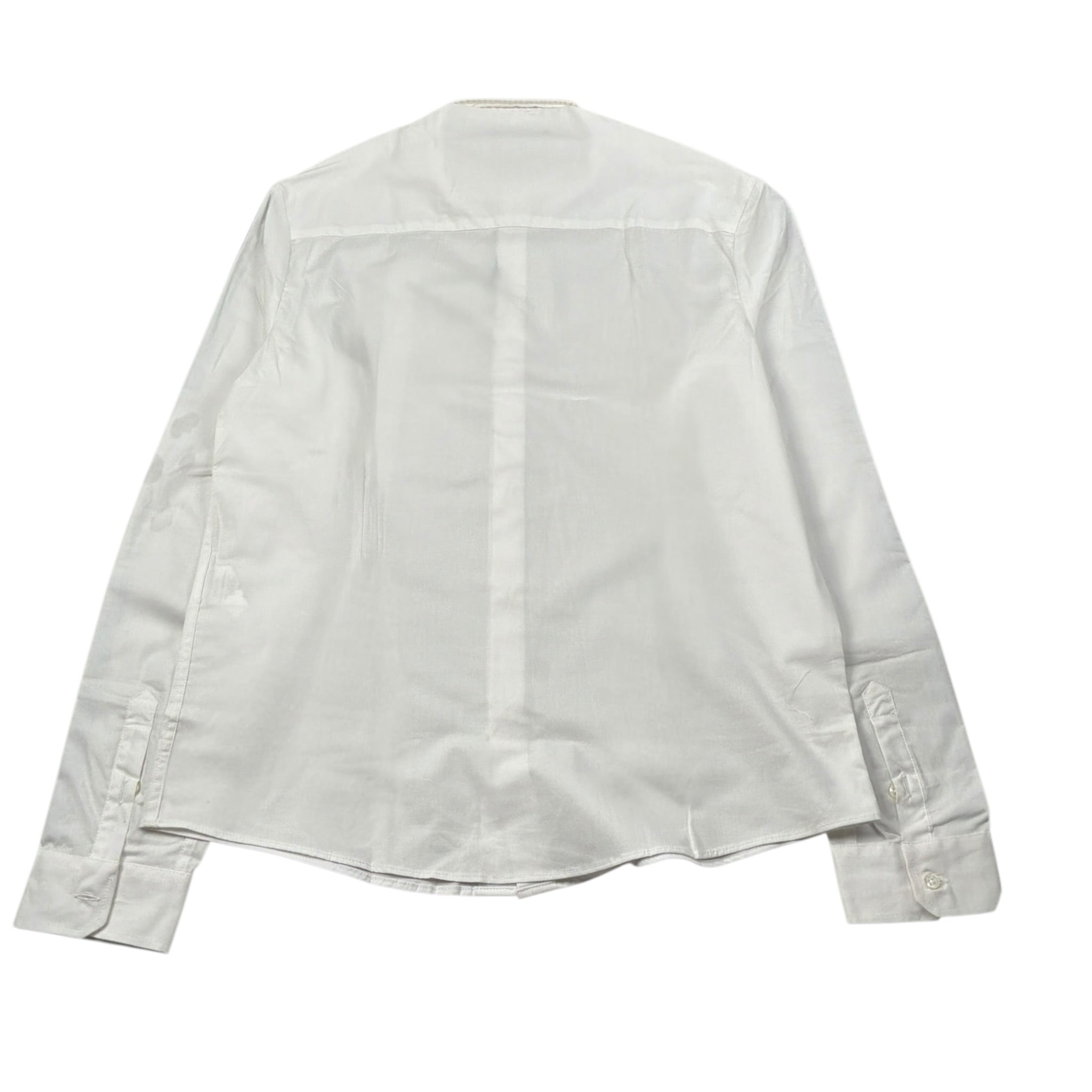 Daniele Alessandrini Camicia Manica Lunga tinta unita con Logo Bianco per Bambino 1231C1205 BIANCO DANIELE ALESSANDRINI 