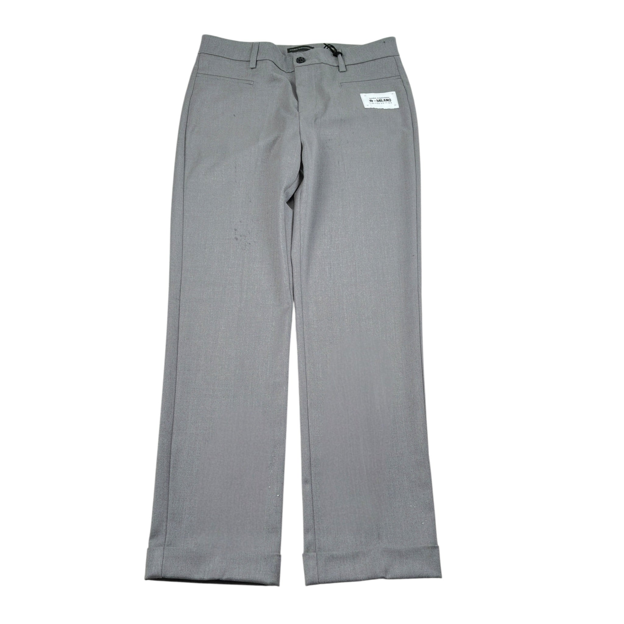Daniele Alessandrini Pantalone tinta unita con Girovita Regolabile Grigio per Bambino 1231P00204 GRIGIO DANIELE ALESSANDRINI 