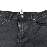 Daniele Alessandrini Jeans tinta unita con Girovita Regolabile Nero per Bambino 1231PD00217 NERO DANIELE ALESSANDRINI 