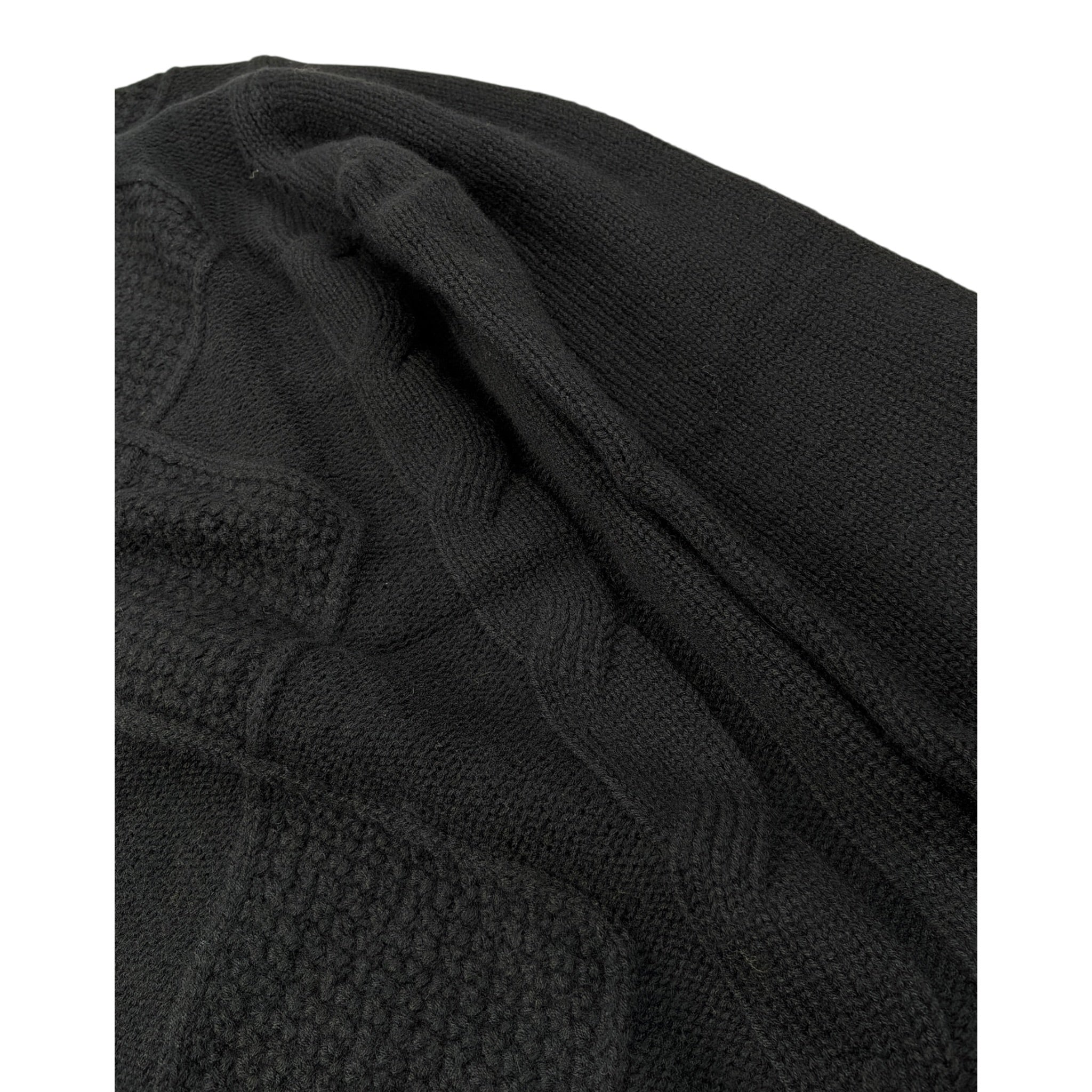 Daniele Alessandrini Cardigan tinta unita con Bottoni Nero per Bambino 1231W00228X NERO DANIELE ALESSANDRINI 