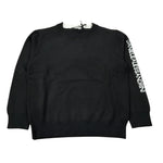 Daniele Alessandrini Maglia tinta unita con Stampa Nero per Bambino 1231W00239X NERO DANIELE ALESSANDRINI 