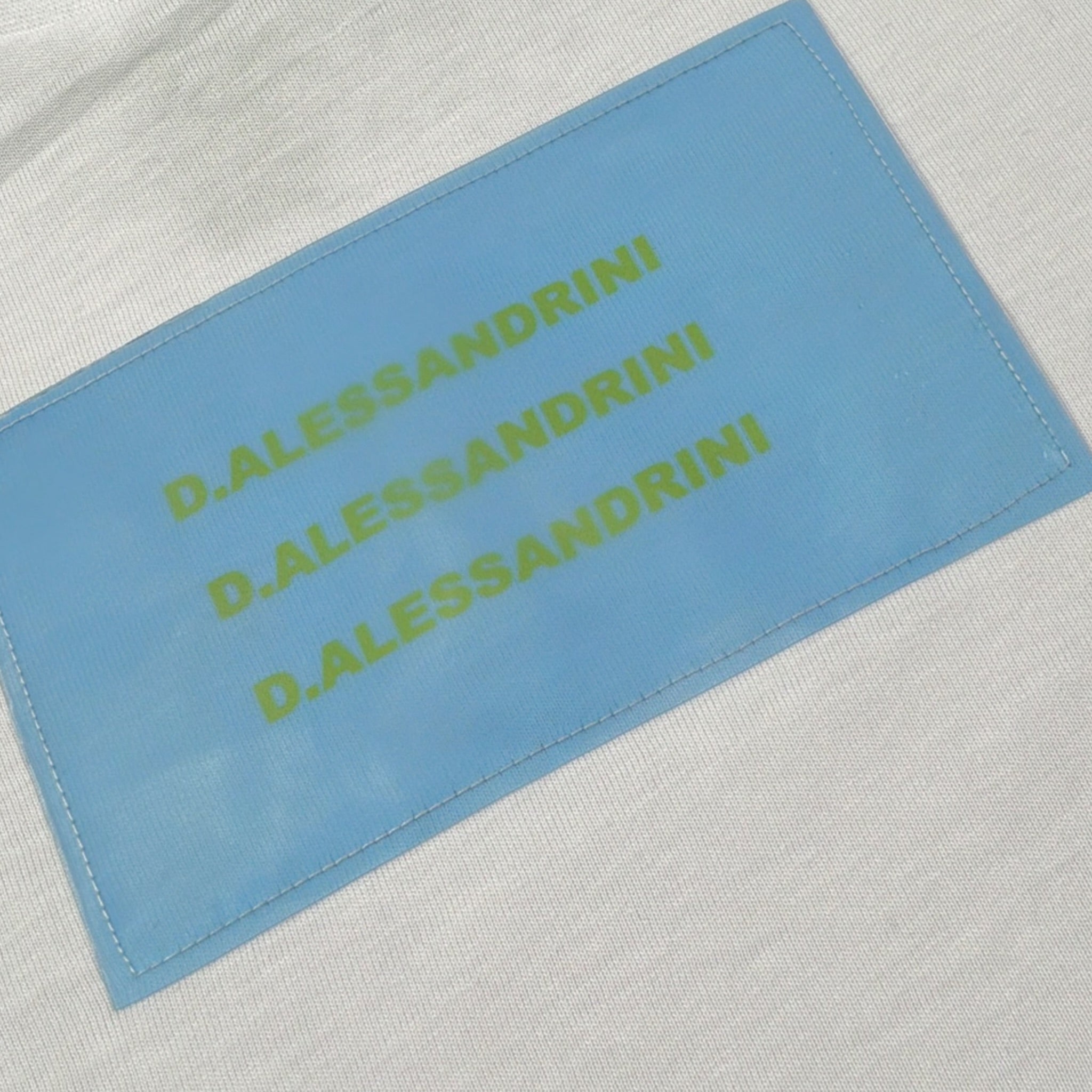 Daniele Alessandrini T-Shirt tinta unita con Stampa Bianco per Bambino 1232MZZ00179 BIANCO DANIELE ALESSANDRINI 