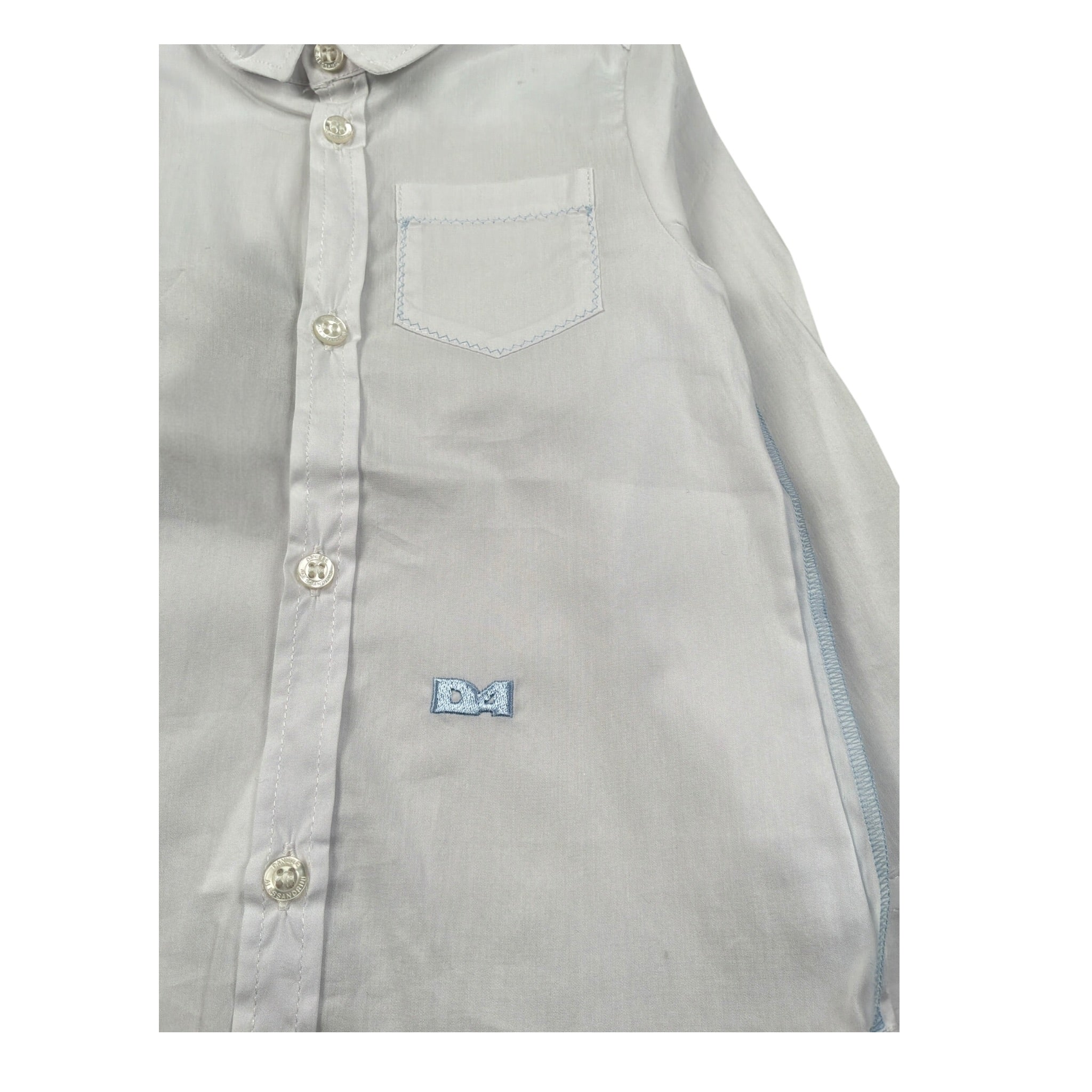 Daniele Alessandrini Camicia Manica Lunga tinta unita Bianco per Bambino 1235C00028 BIANCO DANIELE ALESSANDRINI 