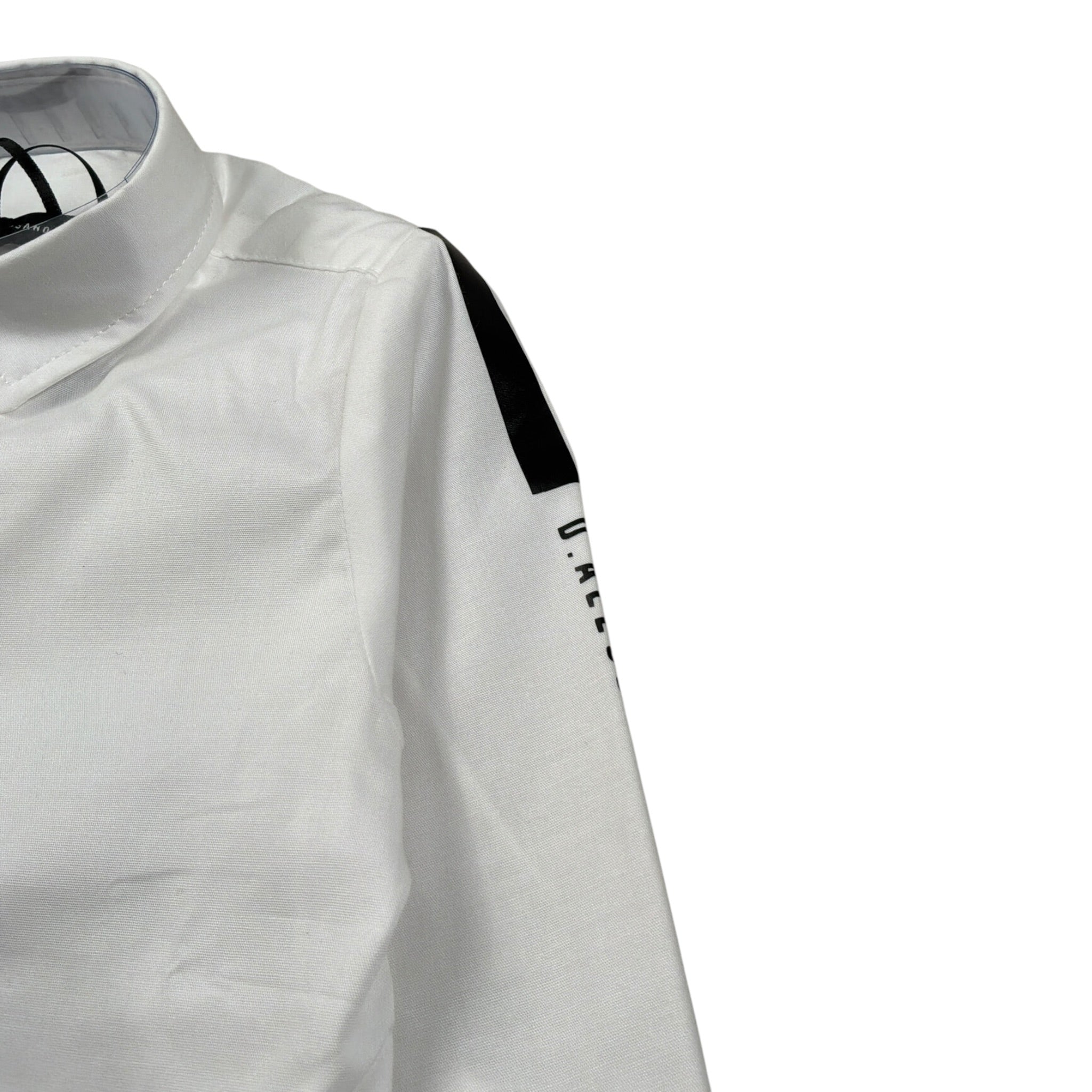 Daniele Alessandrini Camicia Manica Lunga Tinta Unit con Logo Panna per Bambino 1291C0826J PANNA DANIELE ALESSANDRINI 