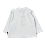 Daniele Alessandrini Shirt tinta unita Girocollo con Stampa Bianco per Neonato 1291M00131N BIANCO DANIELE ALESSANDRINI 