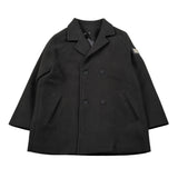 Daniele Alessandrini Cappotto tinta unita con Cappuccio Nero per Bambino 1291O00129J NERO DANIELE ALESSANDRINI 