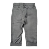 Daniele Alessandrini Pantalone tinta unita con Girovita Regolabile Grigio per Bambino 1291P00151J GRIGIO DANIELE ALESSANDRINI 