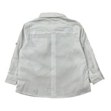 Daniele Alessandrini Camicia Manica Lunga tinta unita con Logo Bianco per Neonato 1295C0778 BIANCO DANIELE ALESSANDRINI 