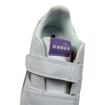 Diadora Sneakers tinta unita con Strappi Bianco per Bambina 10117016 BIANCO DIADORA 
