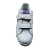 Diadora Sneakers tinta unita con Strappi Bianco per Neonata 10117016N BIANCO DIADORA 
