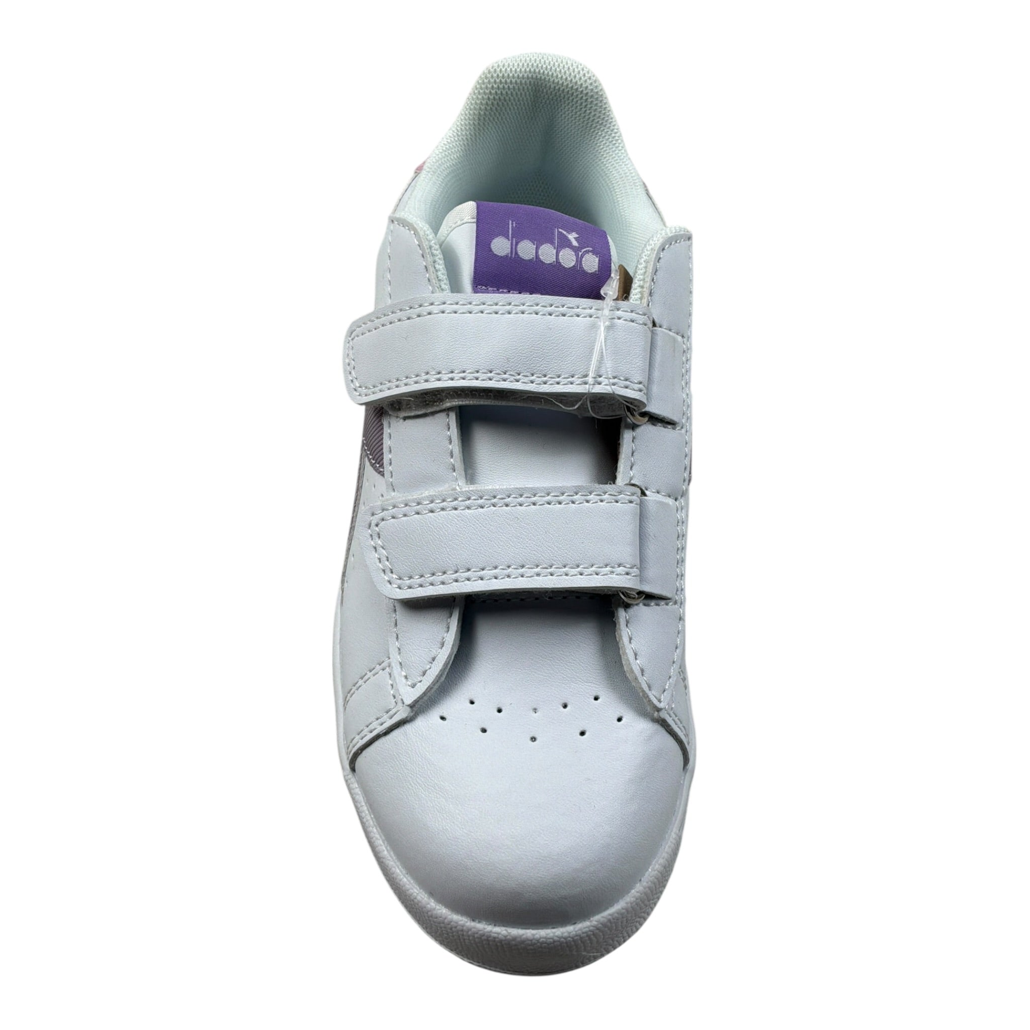 Diadora Sneakers tinta unita con Strappi Bianco per Neonata 10117016N BIANCO DIADORA 