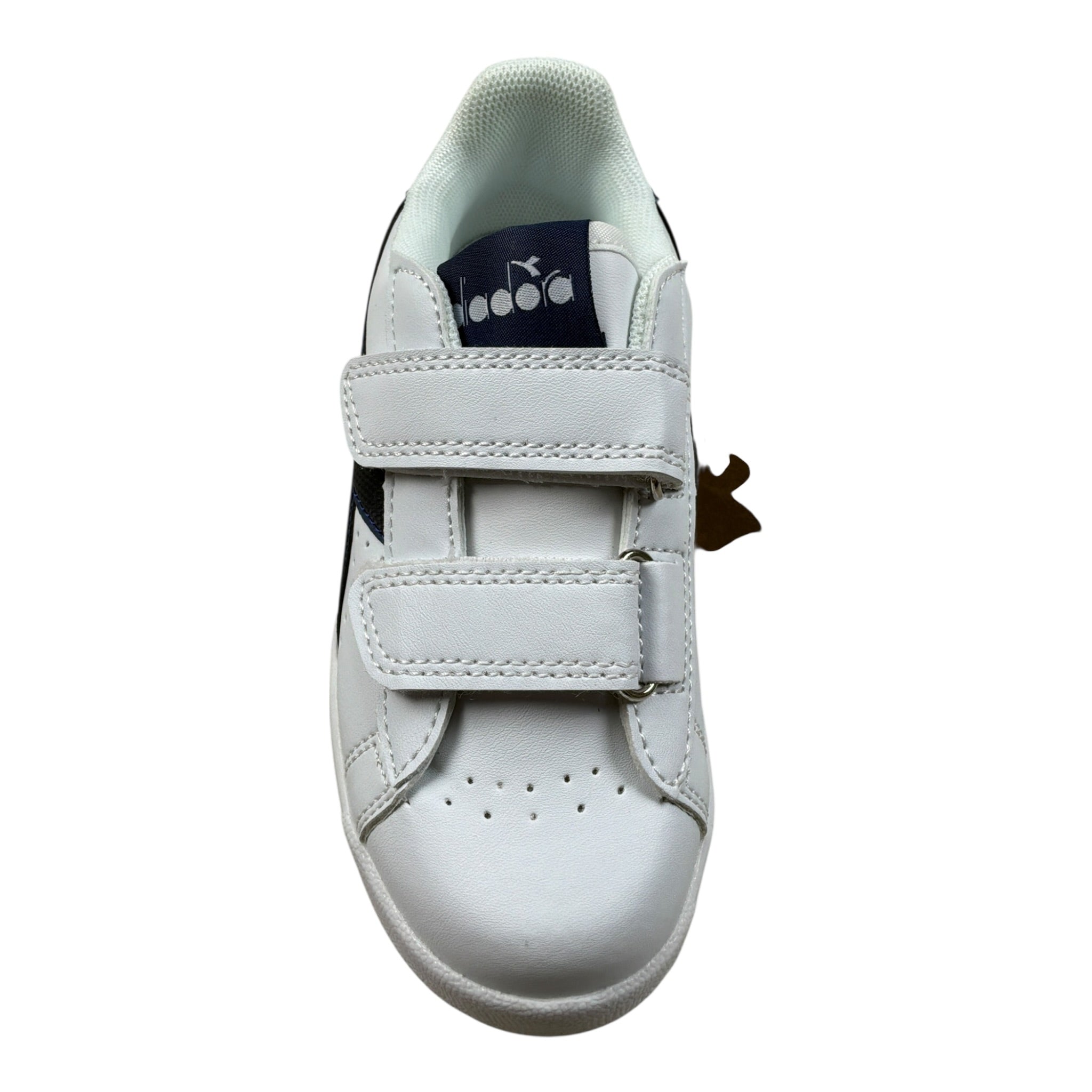 Diadora Sneakers tinta unita con Strappi Bianco per Bambino 101182005 BIANCO DIADORA 