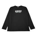 Diadora Shirt Girocollo tinta unita con Logo Nero per Bambino 102182243X NERO DIADORA 