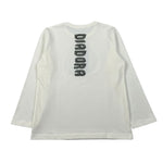 Diadora Shirt Girocollo tinta unita con Logo Panna per Bambino 102182243X PANNA DIADORA 