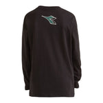 Diadora Shirt Girocollo tinta unita con Logo Nero per Bambino 102182243XX NERO DIADORA 
