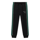 Diadora Completo 2 Pezzi Felpa-Pantalone tinta unita Nero per Bambino 102182257X NERO DIADORA 
