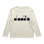 Diadora Shirt tinta unita con Stampa Panna per Bambino F5DIJBTH022 PANNA DIADORA 