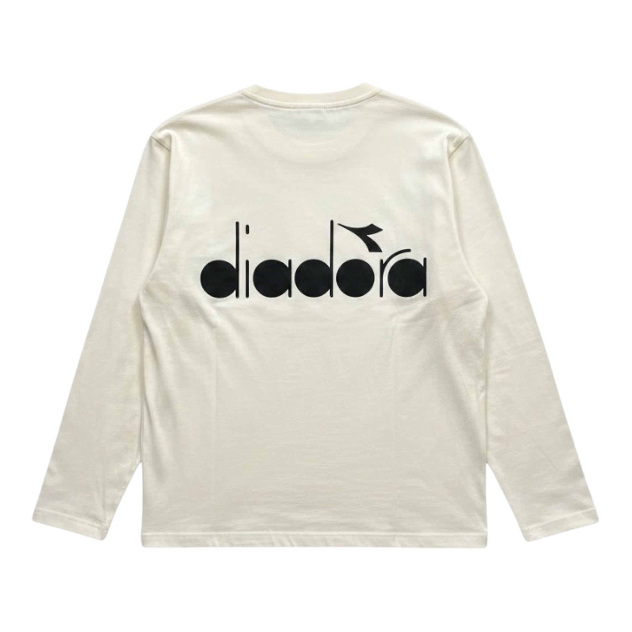 Diadora Shirt tinta unita con Stampa Panna per Bambino F5DIJBTH022 PANNA DIADORA 