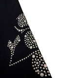 Diadora Leggins tinta unita con Applicazioni Nero per Bambina F5DIJGLG075 NERO DIADORA 