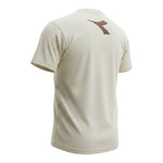 Diadora T-Shirt tinta unita con Stampa Panna per Bambino F5DUJBTH015 PANNA DIADORA 