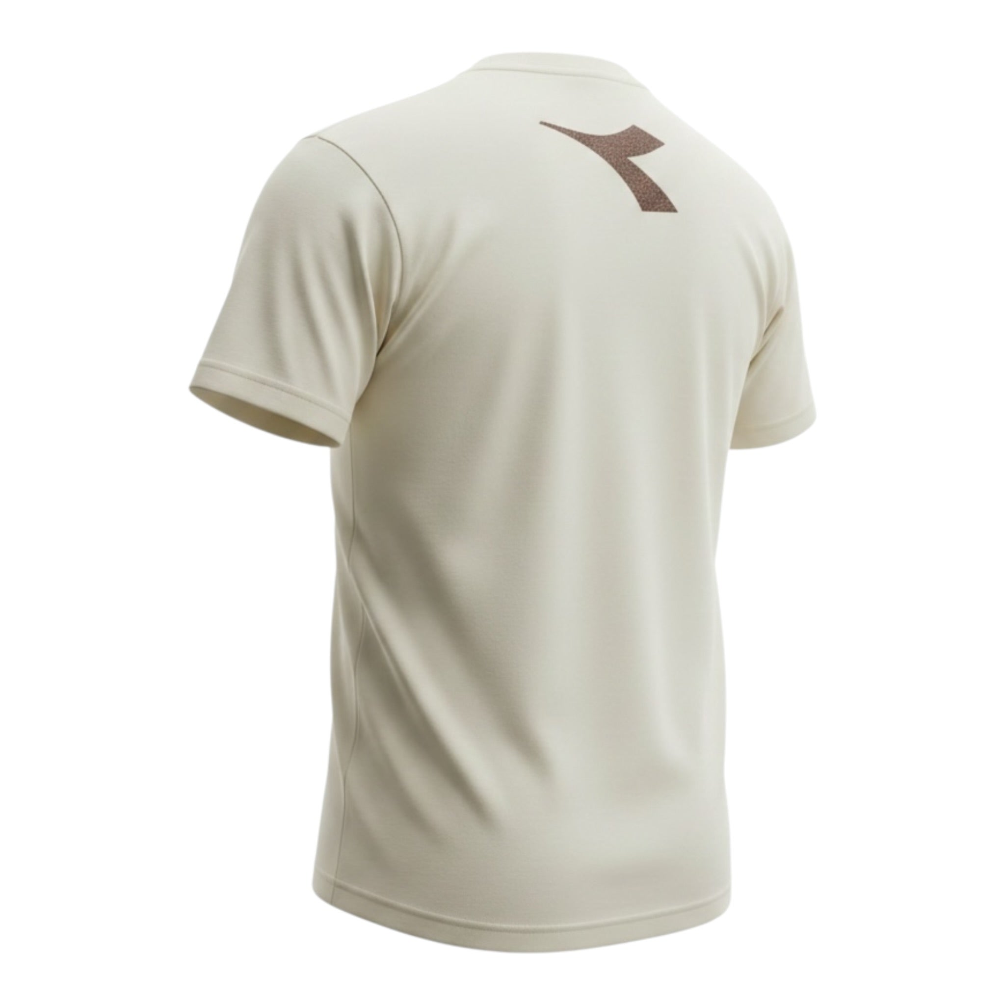 Diadora T-Shirt tinta unita con Stampa Panna per Bambino F5DUJBTH015 PANNA DIADORA 