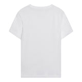 Dickies T-Shirt Girocollo tinta unita con Logo Bianco per Bambino DK0DKSR64BK1 BIANCO DICKIES 