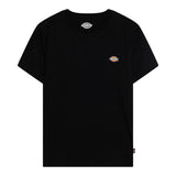 Dickies T-Shirt Girocollo tinta unita con Logo Nero per Bambino DK0DKSR64BK1 NERO DICKIES 