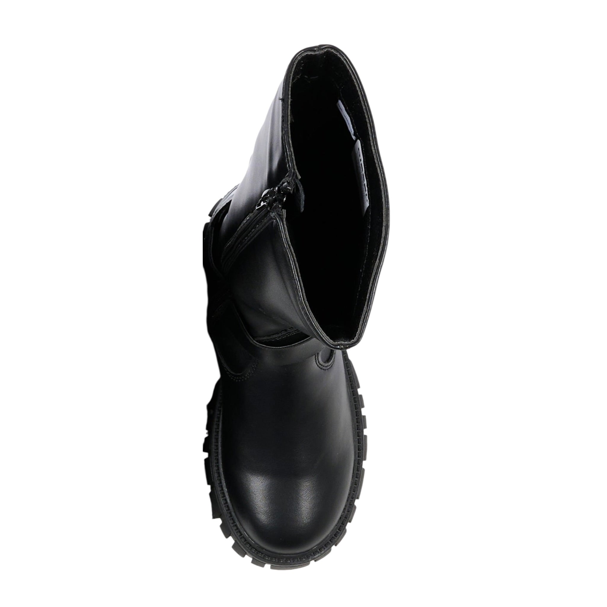Diesel Stivale tinta unita Modello Alto Nero per Bambina BC1047 NERO DIESEL 