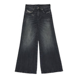 Diesel Jeans tinta unita con Girovita Regolabile Grigio per Bambina J00816X GRIGIO DIESEL 