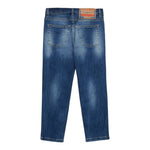 Diesel Jeans tinta unita con Girovita Regolabile Blu per Bambino J00981 BLU DIESEL 