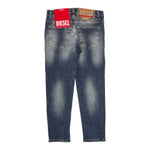 Diesel Jeans tinta unita con Girovita Regolabile Blu per Bambino J00981X BLU DIESEL 