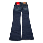 Diesel Jeans tinta unita con Girovita Regolabile Blu per Bambina J02331 BLU DIESEL 