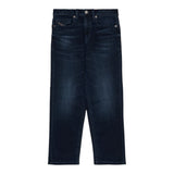 Diesel Jeans tinta unita con Girovita Regolabile Blu per Bambino J02344 BLU DIESEL 