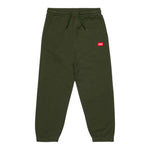 Diesel Pantalone Tuta tinta unita con Logo Verde per Bambino J02461 VERDE DIESEL 