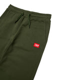 Diesel Pantalone Tuta tinta unita con Logo Verde per Bambino J02461 VERDE DIESEL 
