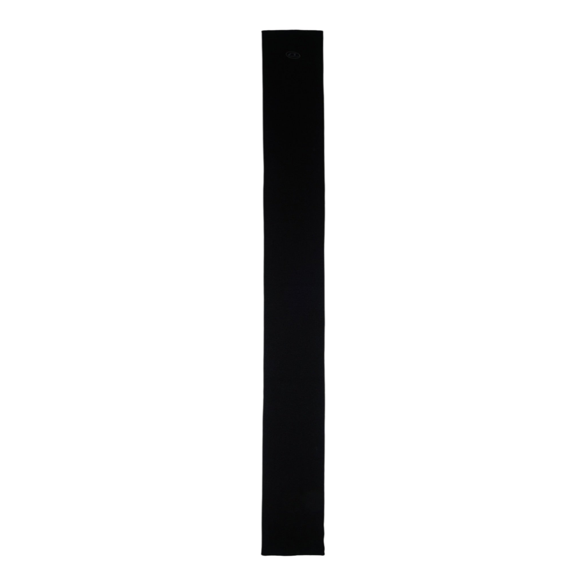 Diesel Sciarpa tinta unita con Logo Nero per Bambina J02463 NERO DIESEL 