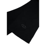 Diesel Sciarpa tinta unita con Logo Nero per Bambina J02463 NERO DIESEL 