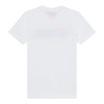 Diesel T-Shirt Girocollo tinta unita con Stampa Bianco per Bambino J02475 BIANCO DIESEL 
