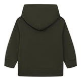Diesel Felpa Chiusa tinta unita con Cappuccio Verde per Bambino J02502XXXX VERDE DIESEL 