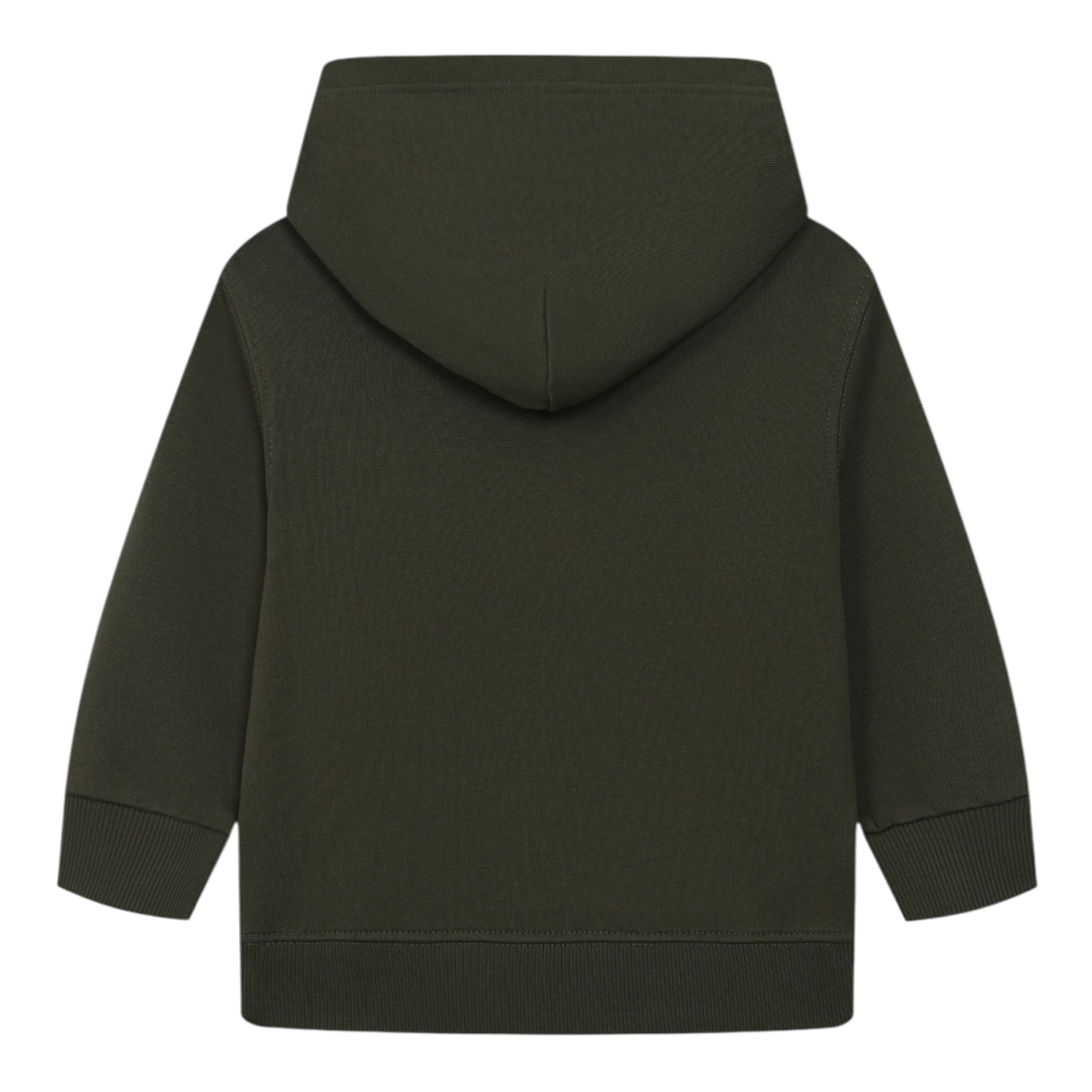 Diesel Felpa Chiusa tinta unita con Cappuccio Verde per Bambino J02502XXXX VERDE DIESEL 