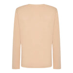 Diesel Shirt tinta unita con Logo Beige per Bambino J02528X BEIGE DIESEL 
