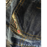 Diesel Salopette tinta unita In Denim Blu per Neonato K00101 BLU DIESEL 
