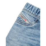 Diesel Jeans tinta unita Modello Zampa Azzurro per Neonata K00649 AZZURRO DIESEL 