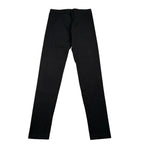 Disclaimer Leggins tinta unita con Logo Nero per Bambina 24IDK58310 NERO DISCLAIMER 