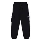 Disclaimer Pantalone Tuta tinta unita con Logo Nero per Bambino 25IDK58605X NERO DISCLAIMER 