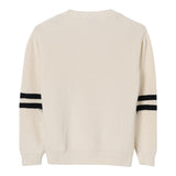 Disclaimer Maglia Girocollo tinta unita Ocn Logo Panna per Bambino 25IDK58621 PANNA DISCLAIMER 