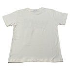 Disclaimer T-Shirt Girocollo tinta unita con Logo Panna per Bambino 25IDK58631 PANNA DISCLAIMER 