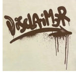 Disclaimer T-Shirt Girocollo tinta unita con Logo Panna per Bambino 25IDK58631X PANNA DISCLAIMER 